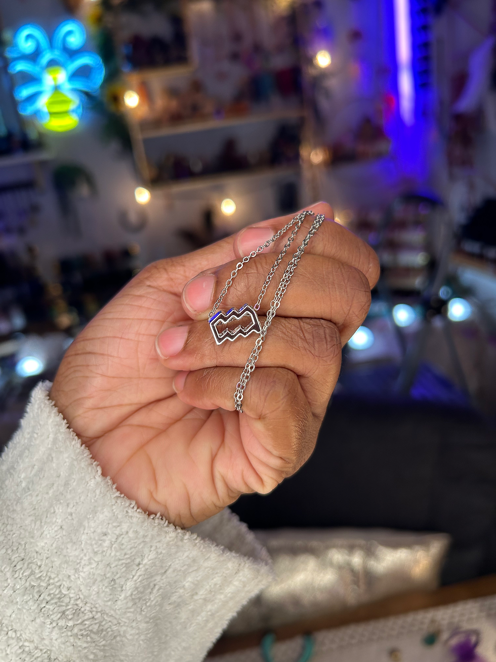 Thumbnail: Silver Zodiac Necklace