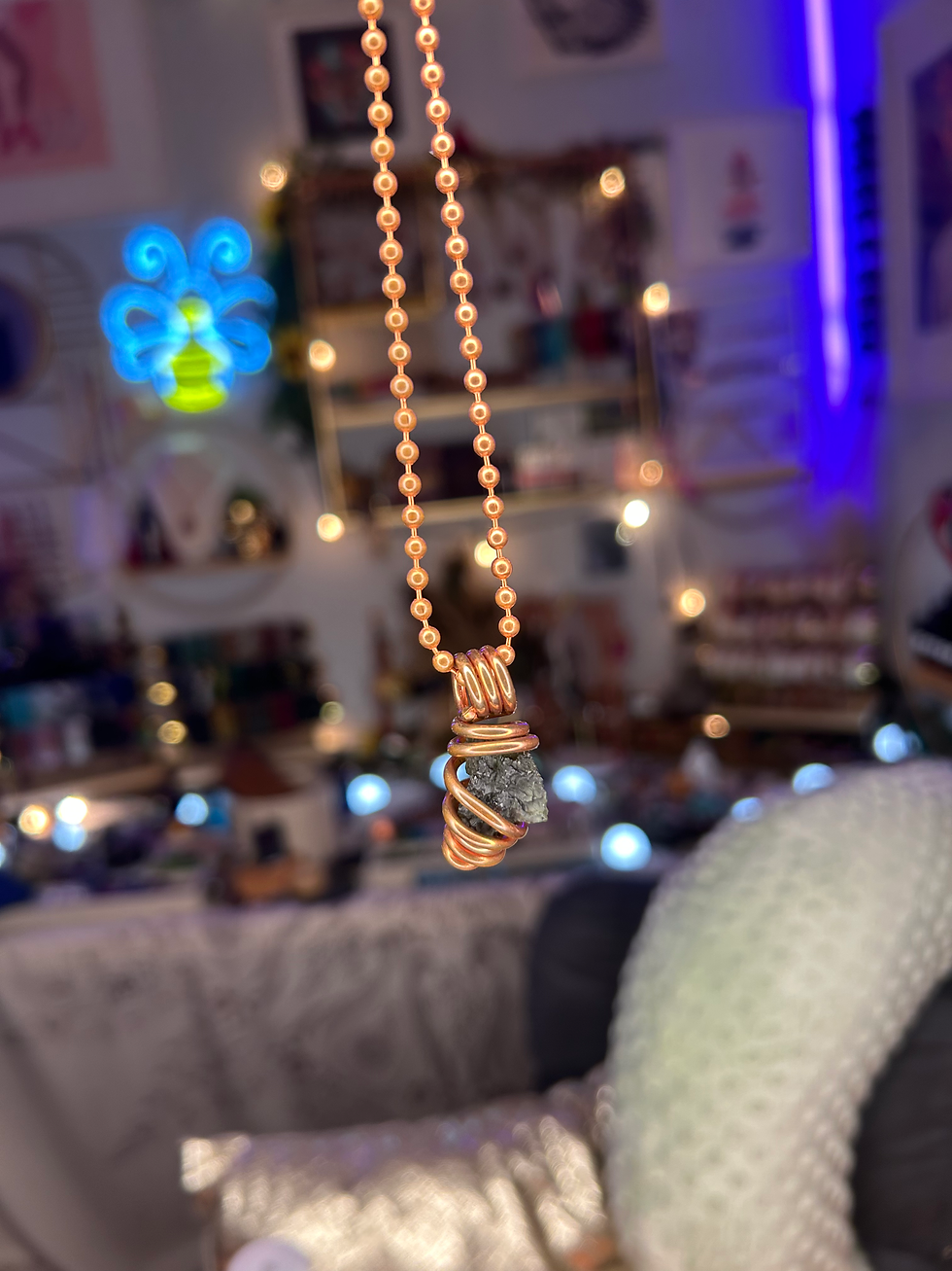 Thumbnail: Moldavite Necklace