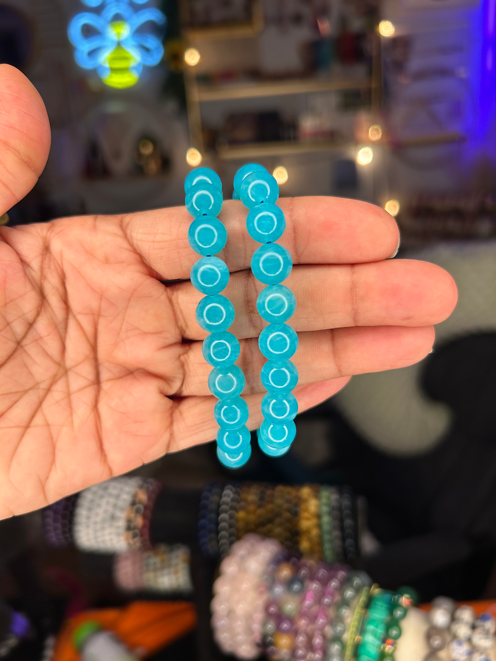Thumbnail: Amazonite Beaded Bracelet 