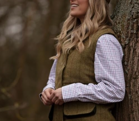 Ladies Derby Tweed Bayston Gilet