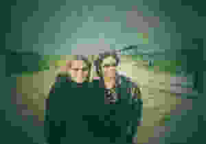 אורית ואני בנהריים פברואר 2003