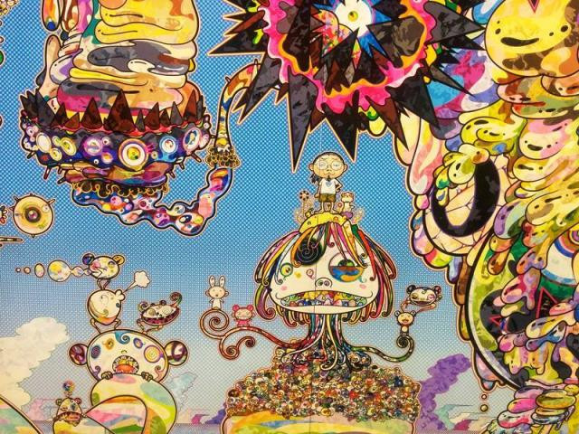 Takashi Murakami: The 500 Arhats" מתוך התערוכה