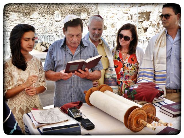 בר מצווה בכותל המערבי