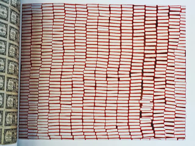 Yayoi Kusama, Accumulation of stamps, 63 1962
