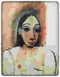 פיקאסו, דיוקן אישה, 1907 צילום: תמר גרינברג