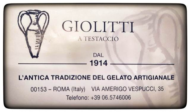 גלידה Giolitti