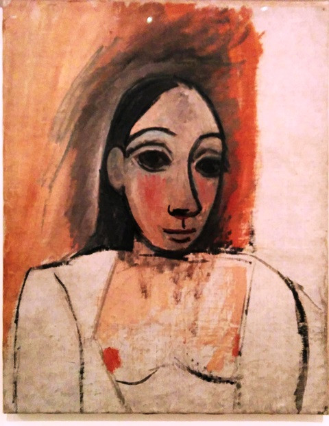 דיוקן אישה, 1907, פיקאסו