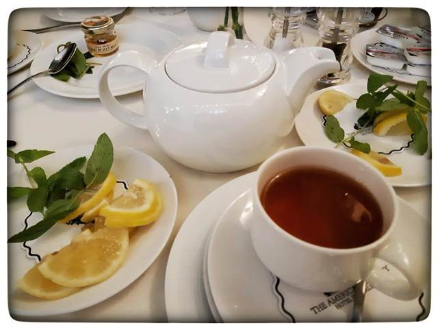 Afternoon tea American Colony Jerusalem
