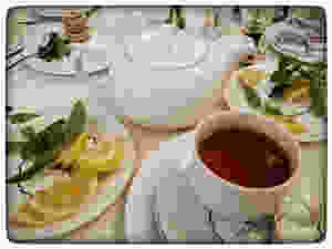 Afternoon tea American Colony Jerusalem