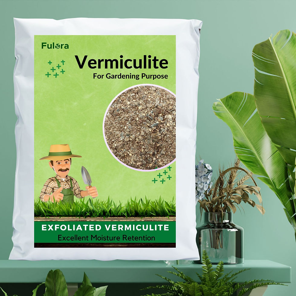 Fulora Vermiculite Exfoliated Horticulture Grade for Plants