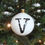 Thumbnail: V Letter Bauble