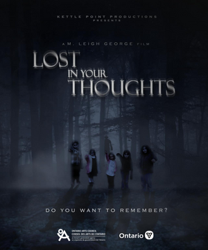Lost in Your Thoughts poster art. A short psychological thriller by M. Leigh George.