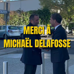 La qualité de vie d’abord : Merci à Michaël Delafosse de sa venue et de nos échanges !
