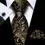 Thumbnail: Gold Mens Ties 100% Silk Ties