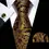 Thumbnail: Gold Mens Ties 100% Silk Ties