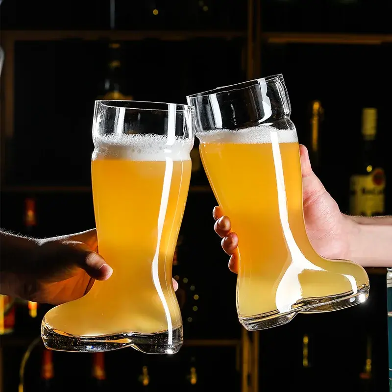 Boot Shaped Glass Large Capacity Barbecue Beer Personalized Cocktail Glass