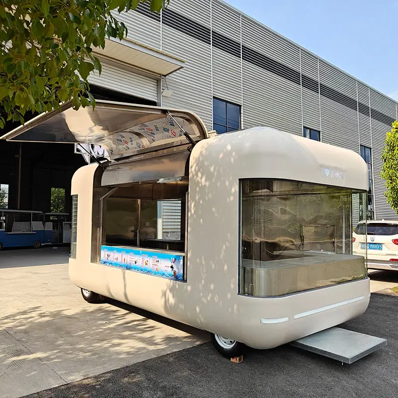 Thumbnail: Mobile Food Truck  Kitchen Restaurant Trailer for Sale