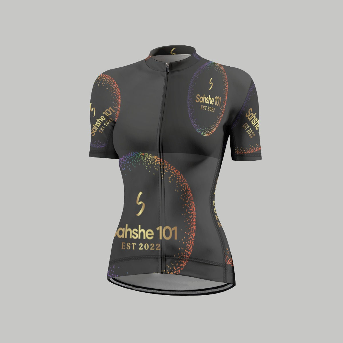 SAHSHE 101 Women's Anti-Slip Raglan Cycling Jersey With Short Sleeve