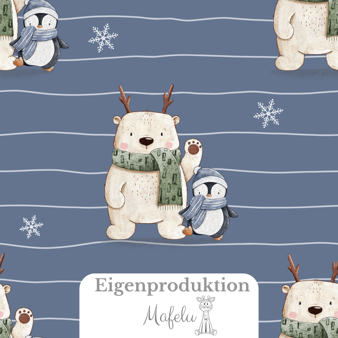 French Terry Winter Friends