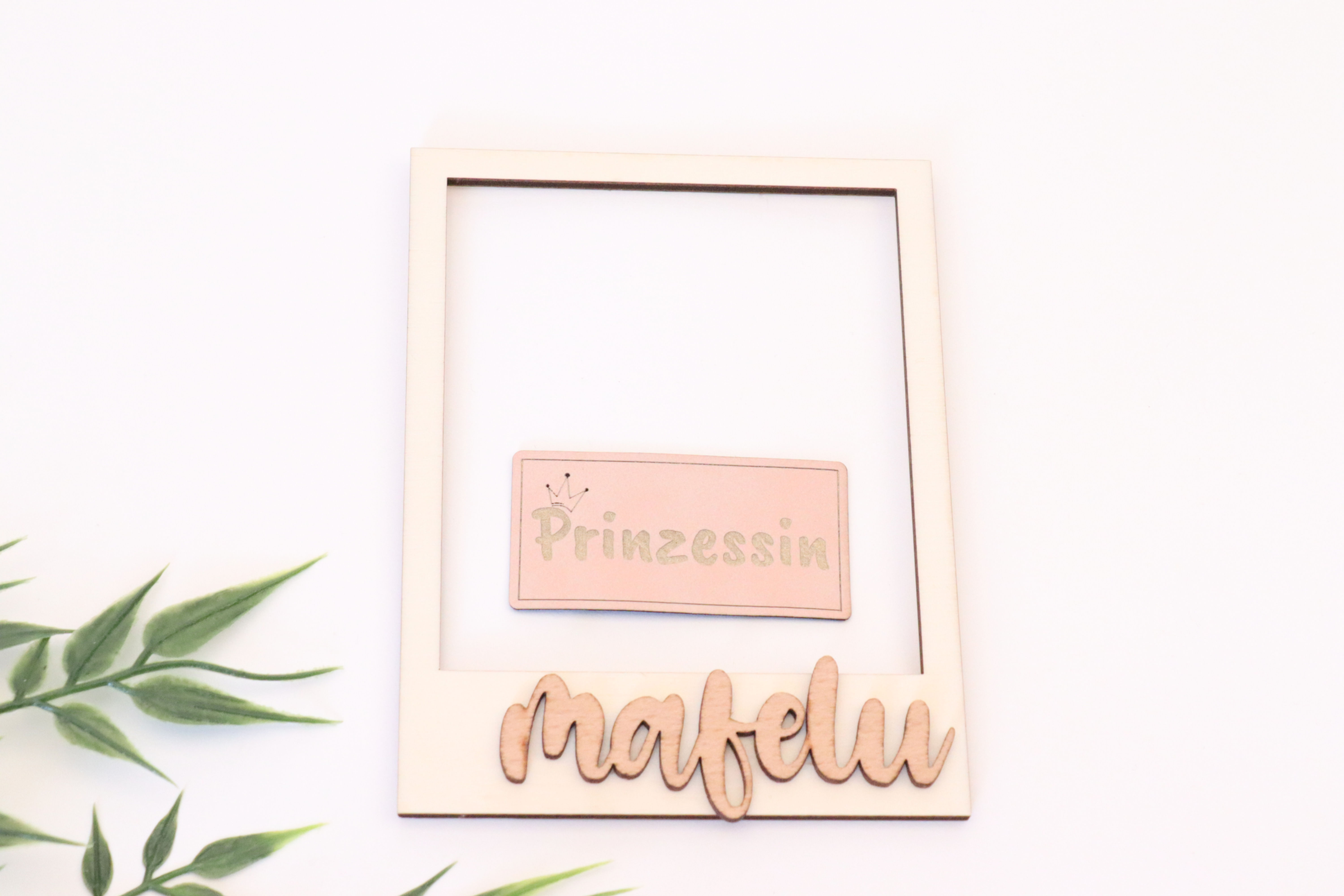 Kopie von Kunstlederlabel Prinzessin