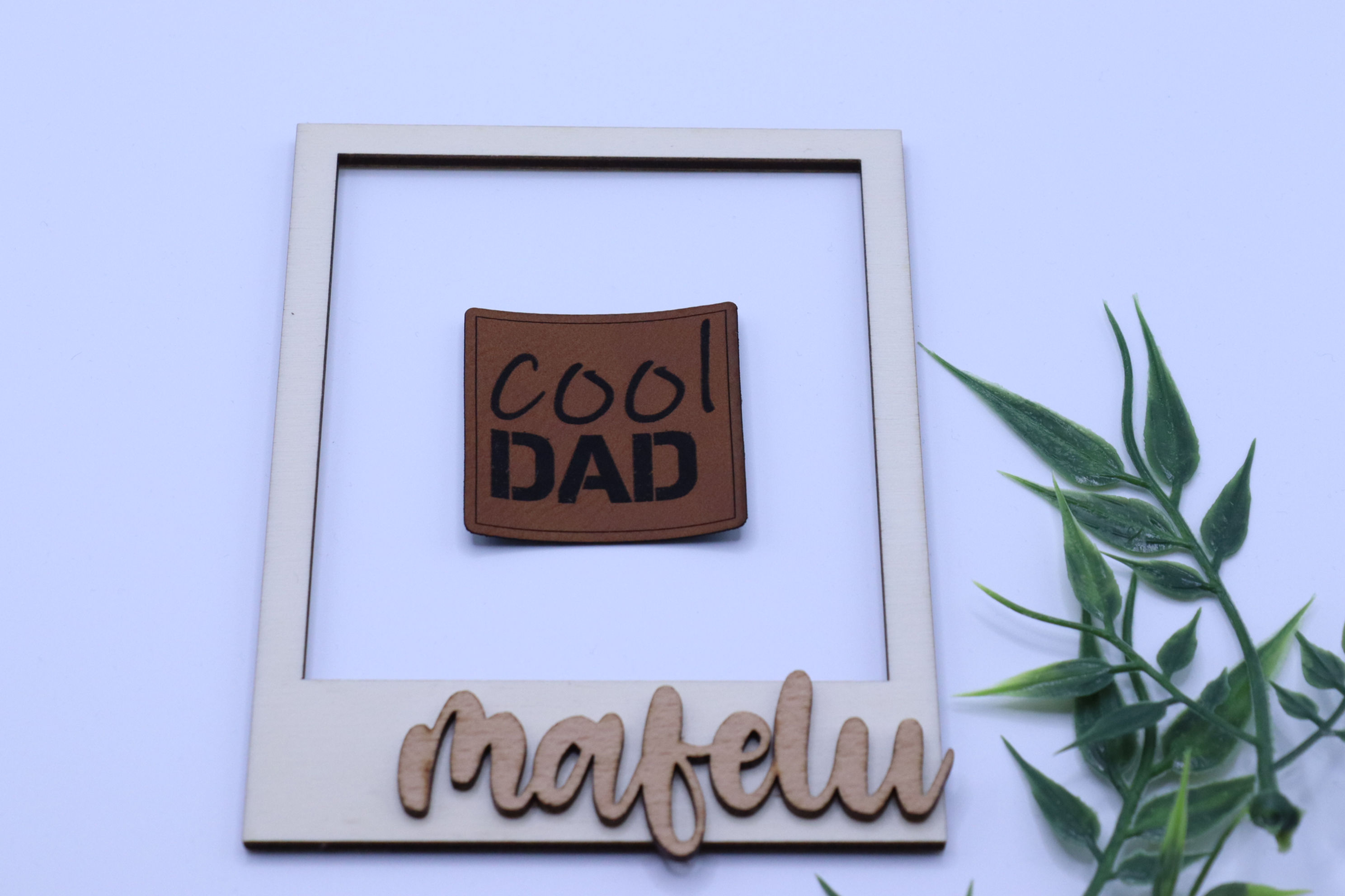 Kunstlederlabel Cool Dad