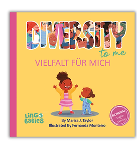 Diversity to me / Vielfalt ist für mich: zweisprachige Bücher Englisch-Deutsch für Kinder