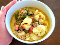 Crockpot Italian Tortellini