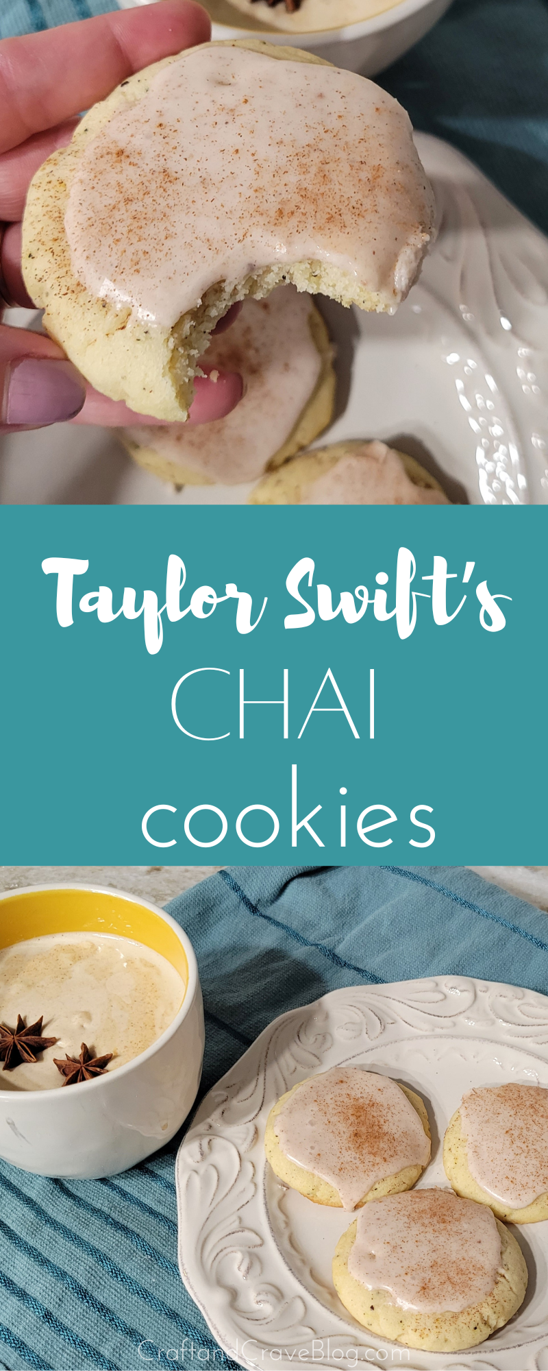 Taylor swift chai cookies