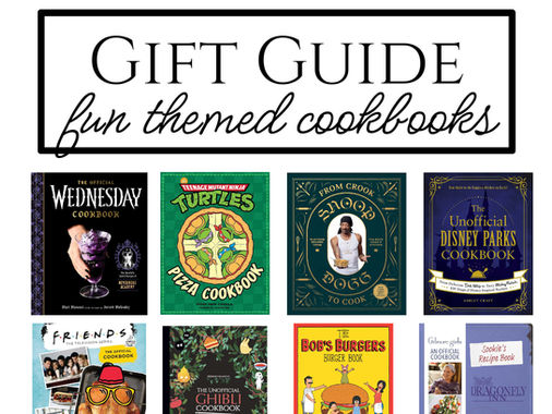 Gift Guide - Fun Themed Cookbooks