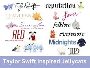 Taylor Swift inspired Jellycats