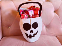 Pink Boo Basket