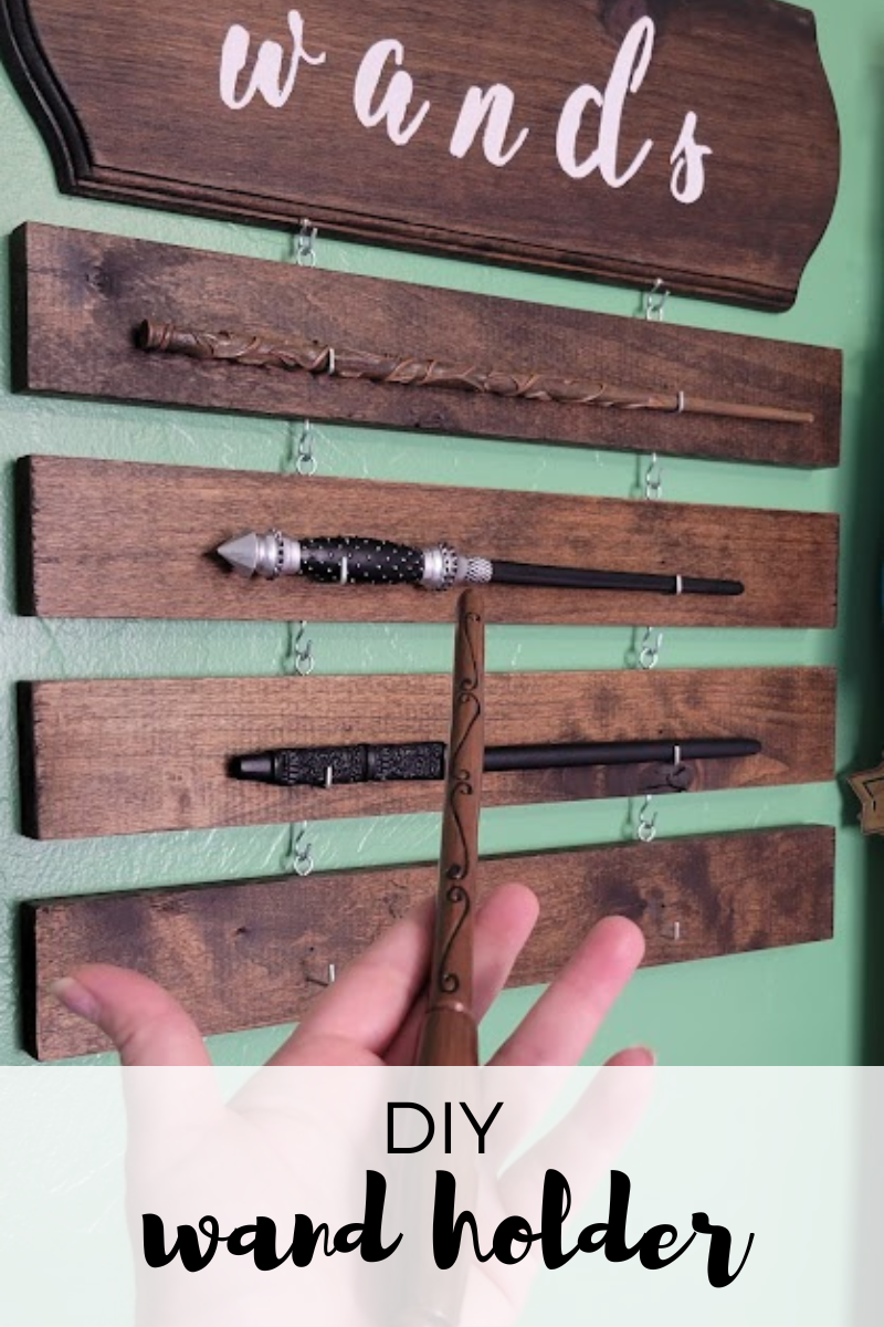 DIY wand holder