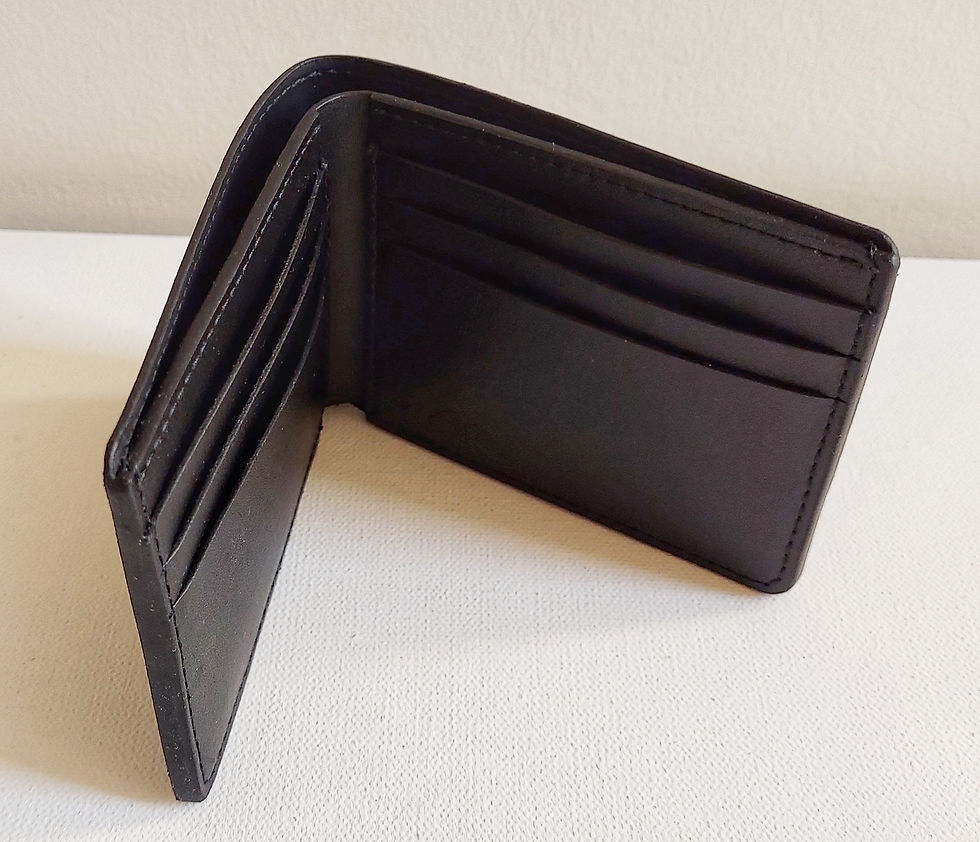 Thumbnail: MEN HANDCRAFTED CACTUS LEATHER WALLET