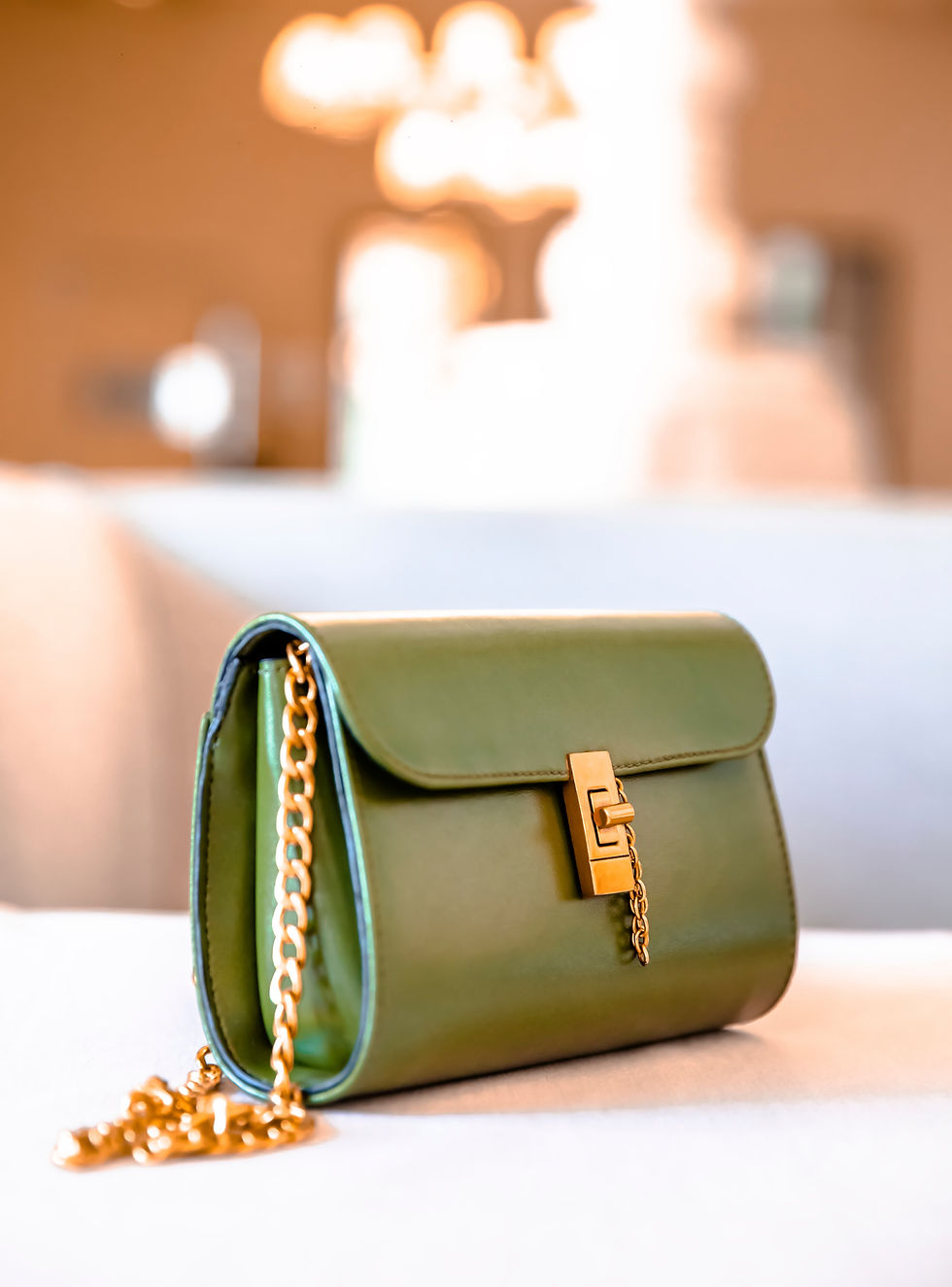 Thumbnail: "Quattro Foglie" all occasions cactus leather bag