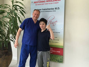 Our happy patient