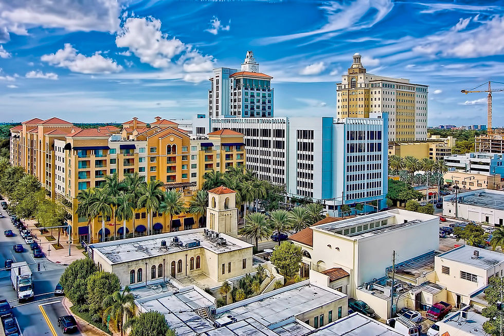 Miami, Florida, (Coral Gable) is known for its vibrant real estate market, which attracts buyers and investors from around the world.