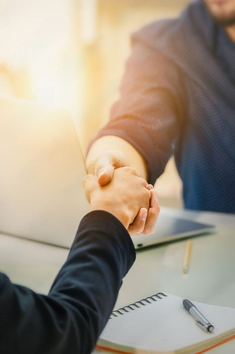 meeting a client