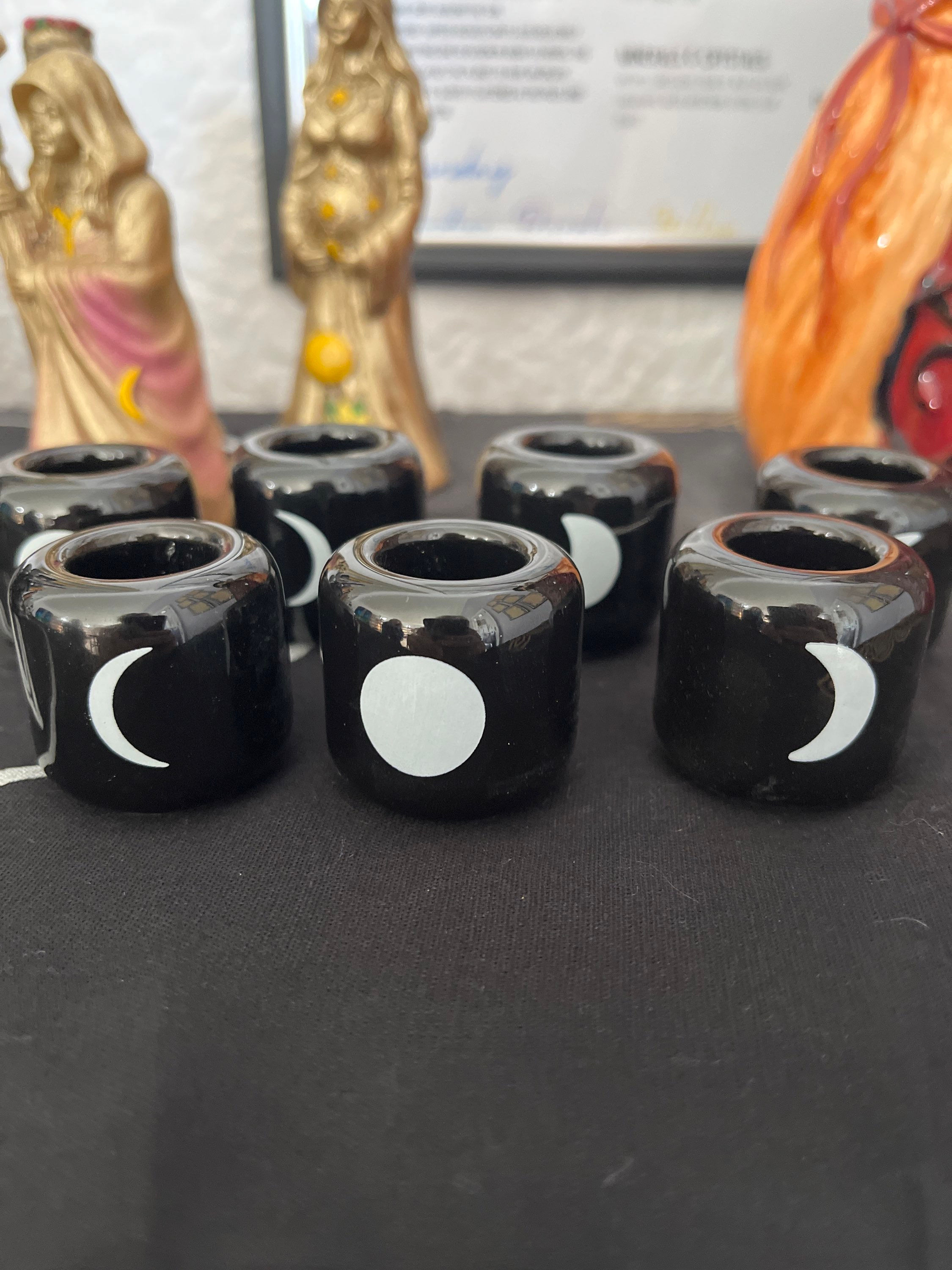 Moon Phase Candle Holder