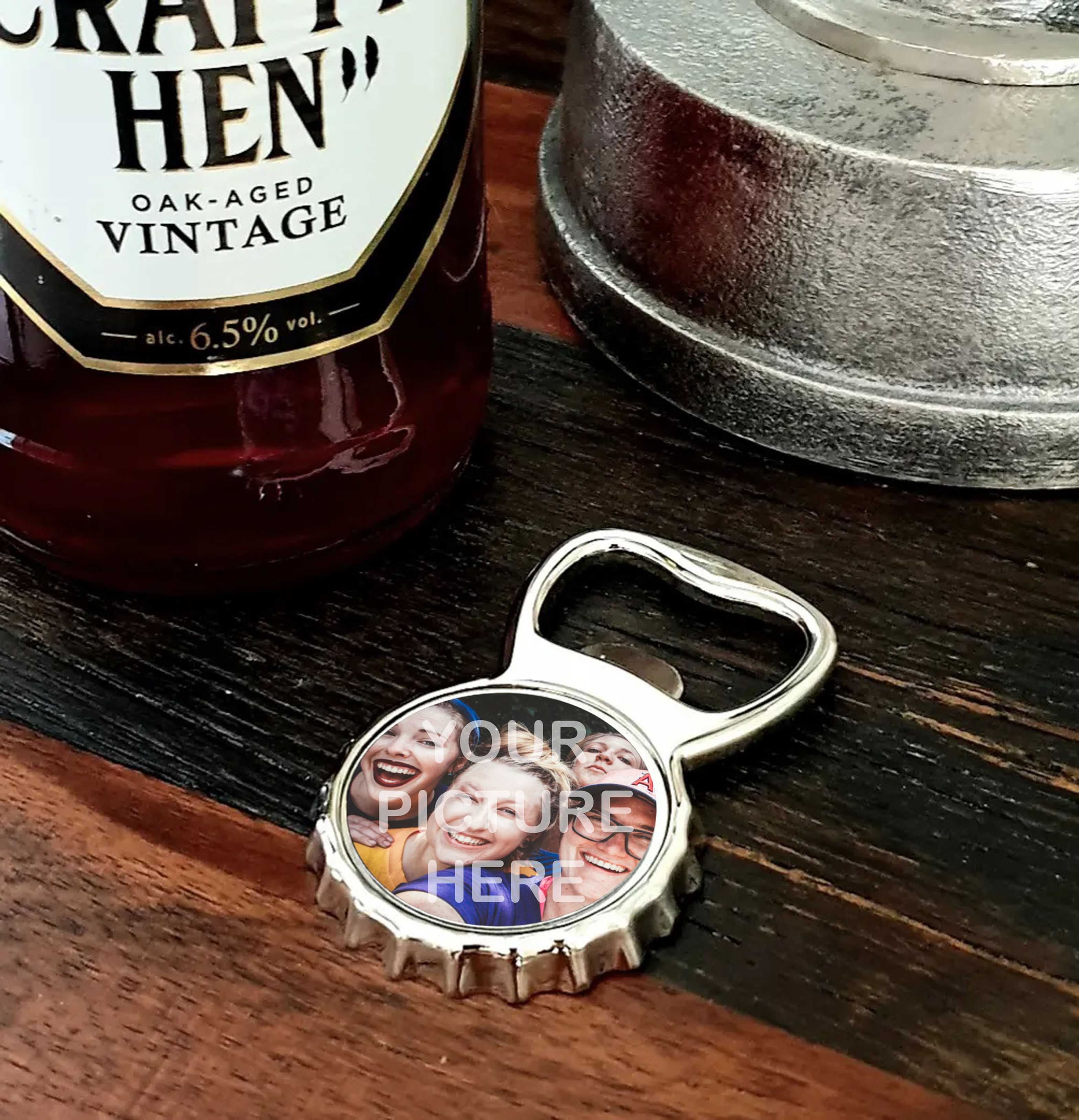 Bottle Opener Fridge Magnet