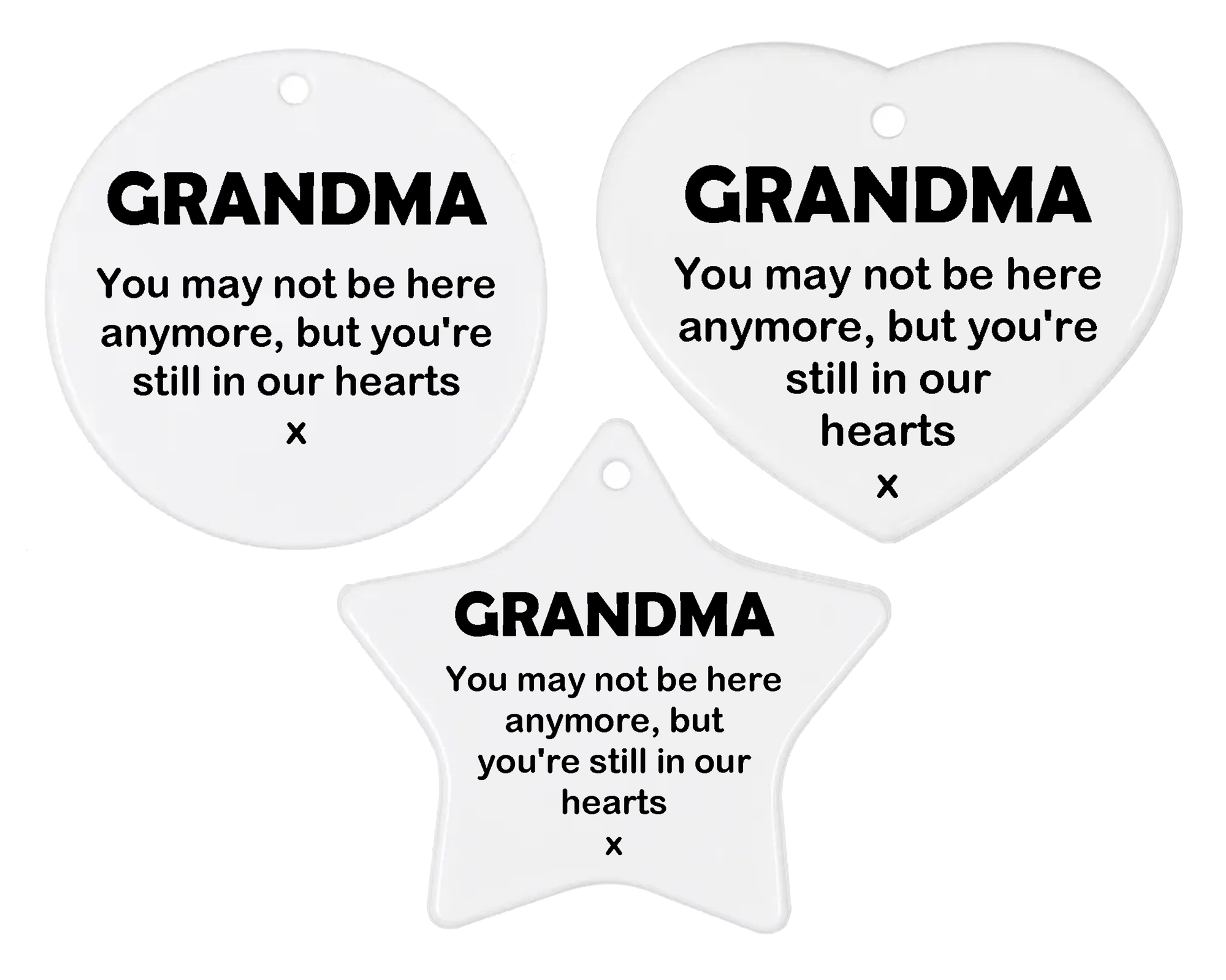 Grandma Hanging Memorial Decoration