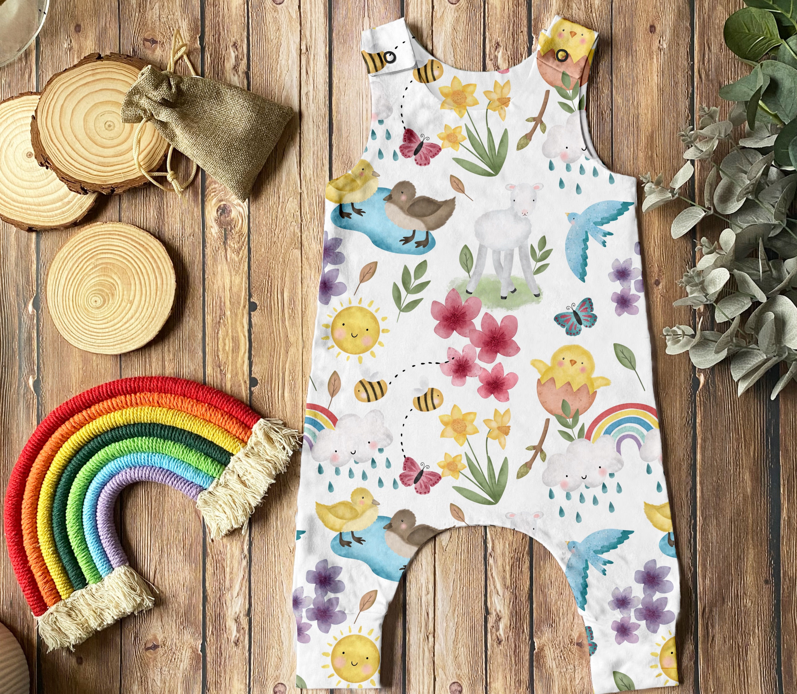 Spring Splash Romper