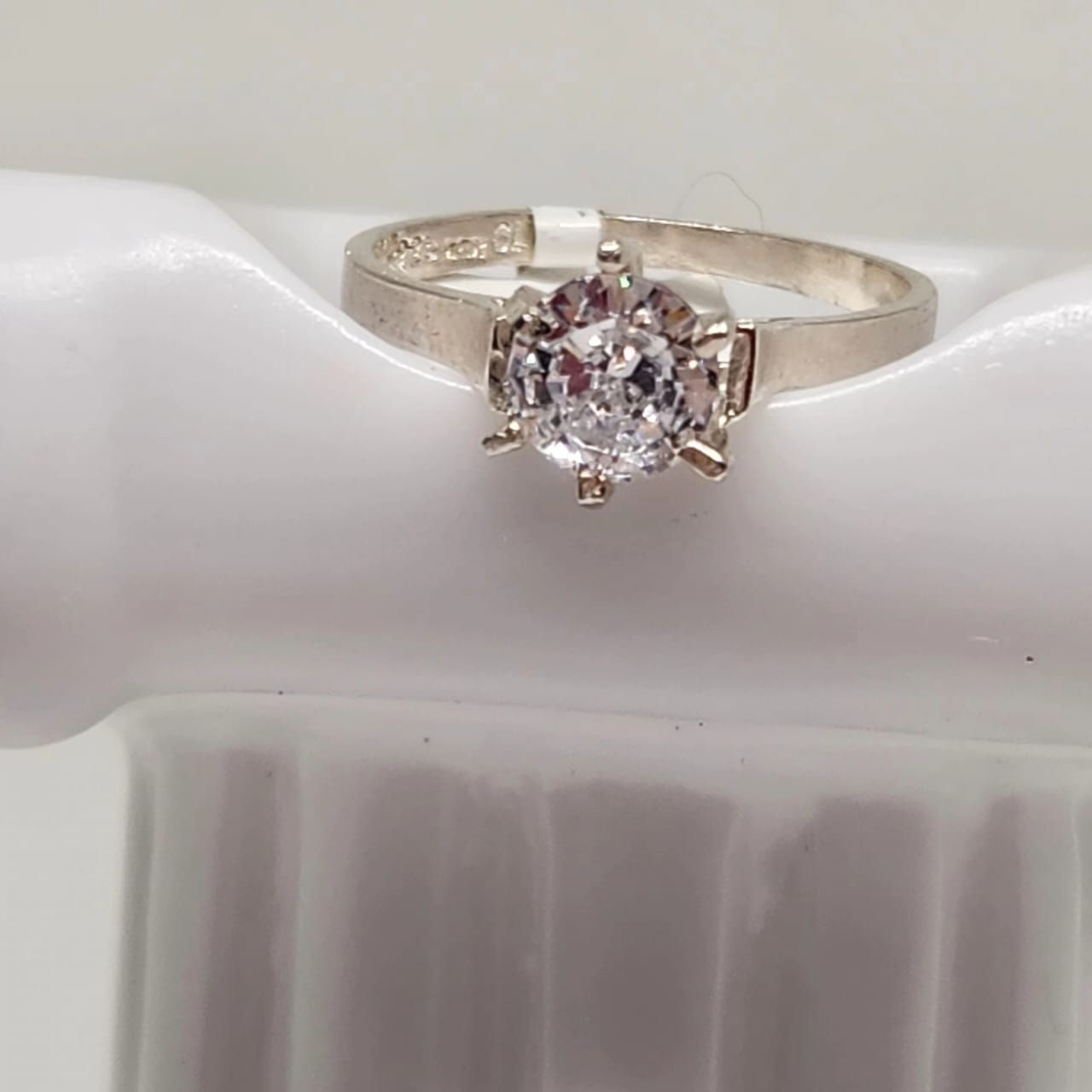 ANILLO ZIRCONIA HEXA