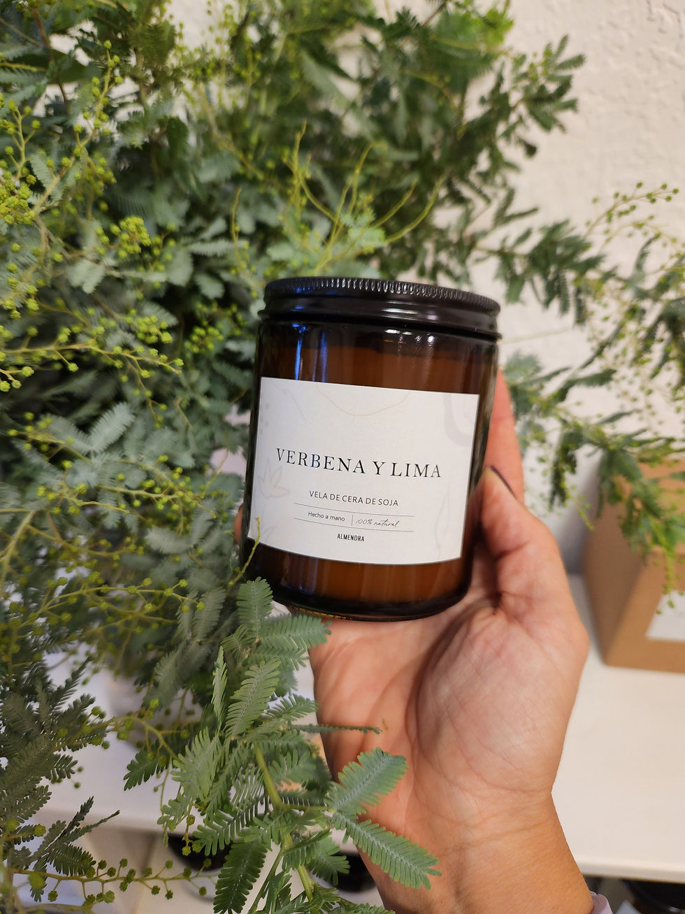 Vela ambar Almendra