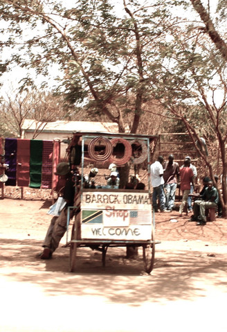 Driving out of Nairobi