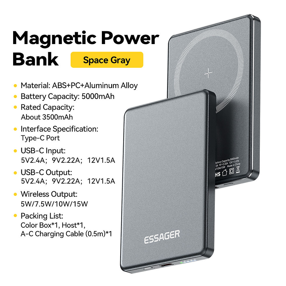 Thumbnail: Power Bank Essager Thin 