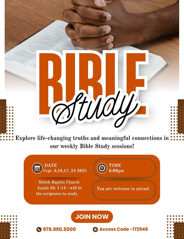 Bible Study for September 2025 Bible Study Flyer.jpg