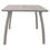 Thumbnail: Sunset 36" Square Table Base with Table Top Gray