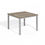 Thumbnail: Travira 39" Table - Powder Coated Aluminum, VintageTekwood Top