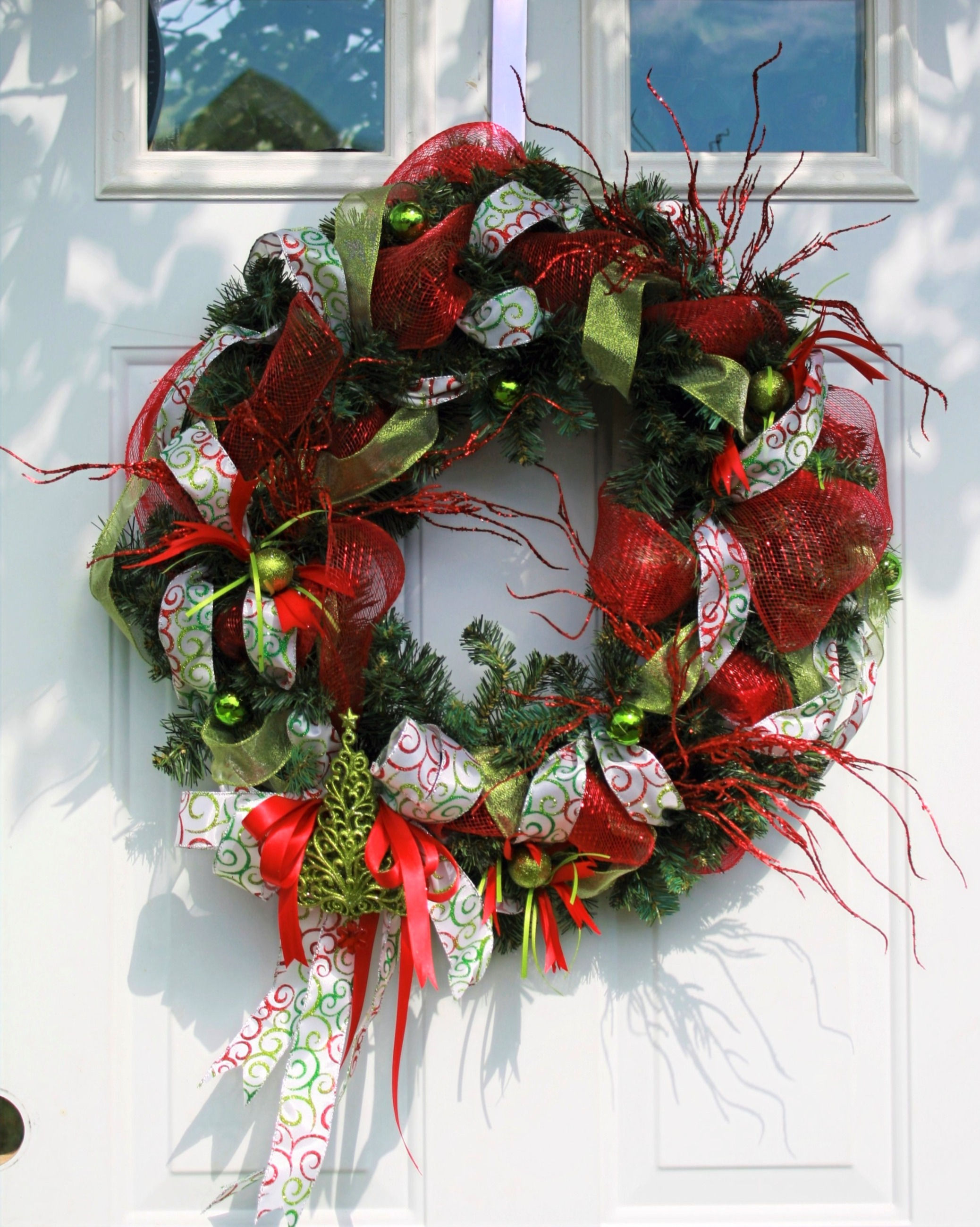 Christmas Tree Folly Wreath