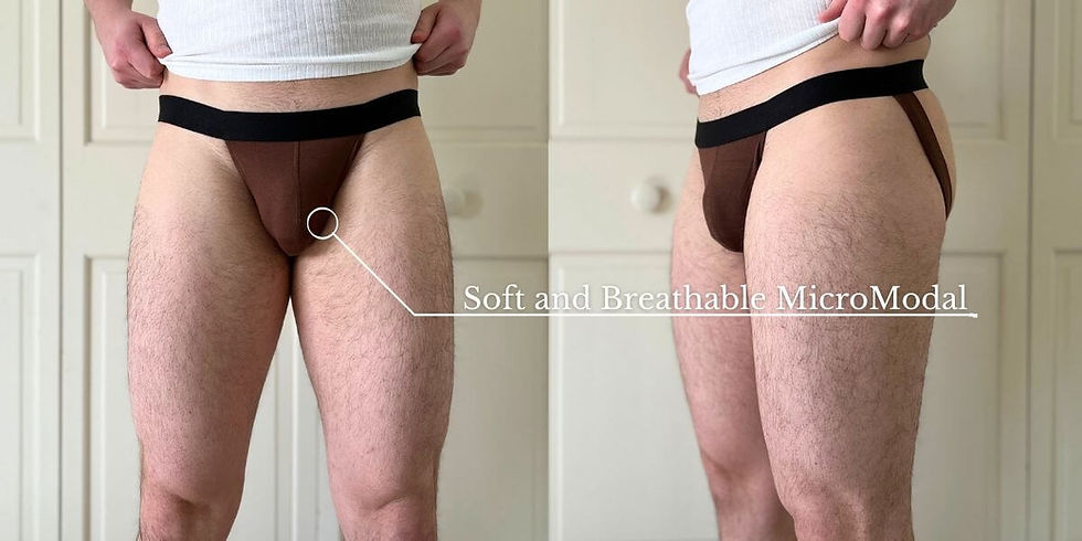 The Underwear Review testing the MeUndies UltraModal Core Jockstrap.